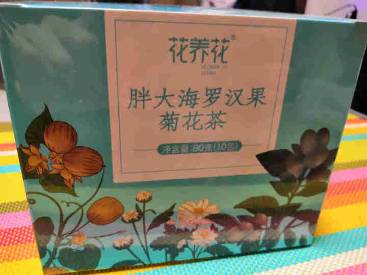 花养花  胖大海菊花罗汉果茶 菊花茶润喉茶叶金银花组合花草茶非养生茶 80g怎么样，好用吗，口碑，心得，评价，试用报告,第2张