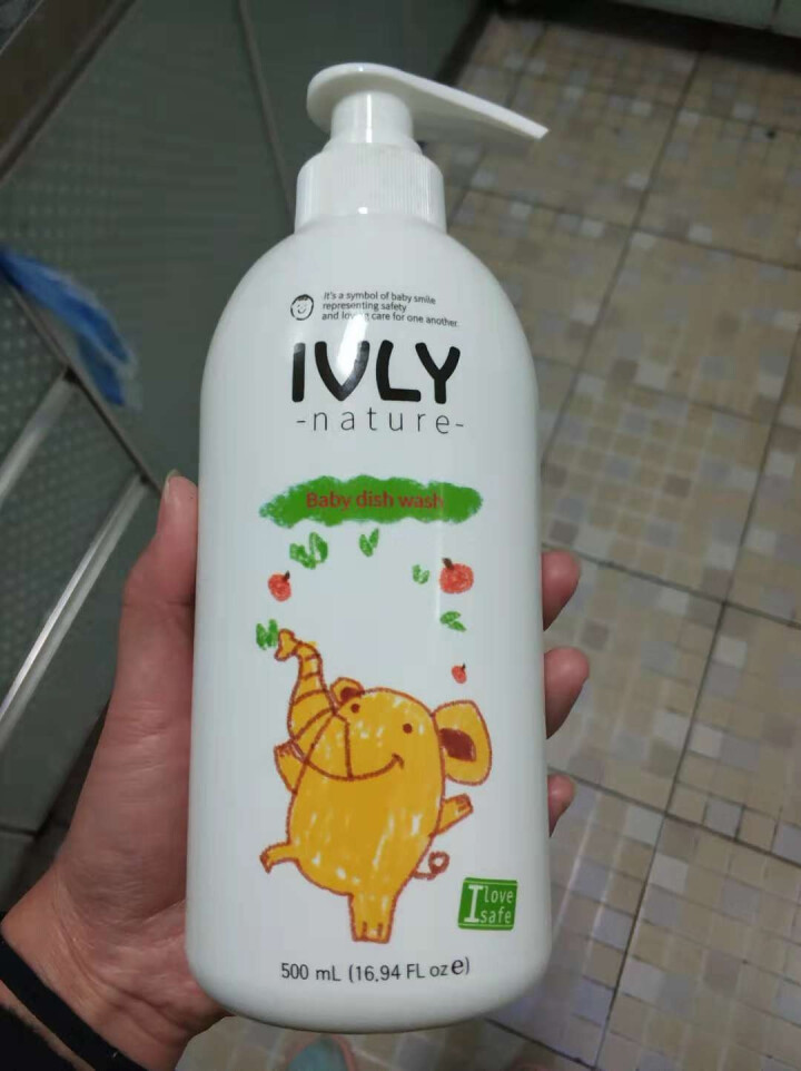 Ivly nature 韩国原装进口婴幼儿童宝宝新生儿专用餐具水果蔬菜清洗液500ml 500ml果蔬清洗液怎么样，好用吗，口碑，心得，评价，试用报告,第2张