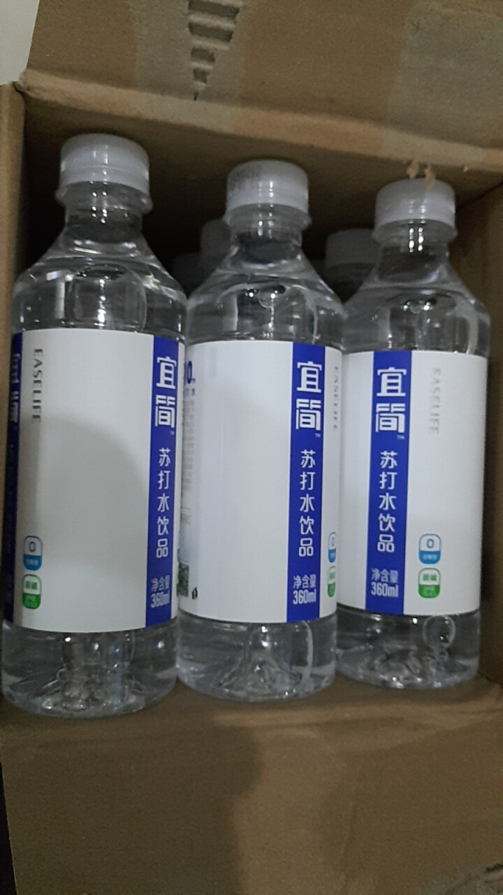 宜简苏打水无汽无糖弱碱性苏打水饮料饮用矿泉整箱批发360ml*15瓶 1箱 360ml*15怎么样，好用吗，口碑，心得，评价，试用报告,第3张