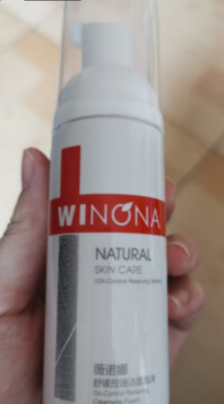 薇诺娜（WINONA）舒缓控油洁面泡沫50ml（氨基酸洗面奶 泡沫洗面奶 油痘肌）怎么样，好用吗，口碑，心得，评价，试用报告,第2张