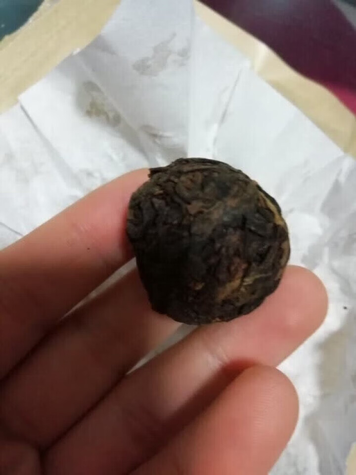 普洱茶熟茶易武古树龙珠小沱茶试饮【两粒装】怎么样，好用吗，口碑，心得，评价，试用报告,第4张