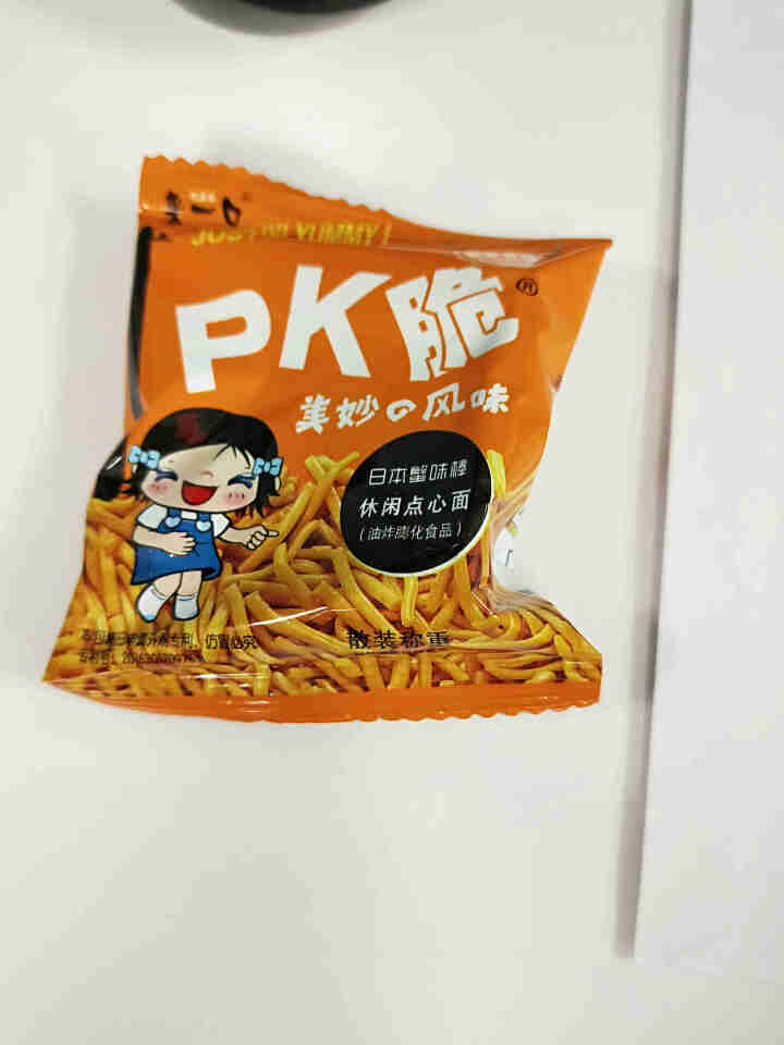 比多乐来一口PK脆休闲点心面 日本蟹味棒336g 膨化食品 怀旧零食 红色怎么样，好用吗，口碑，心得，评价，试用报告,第4张