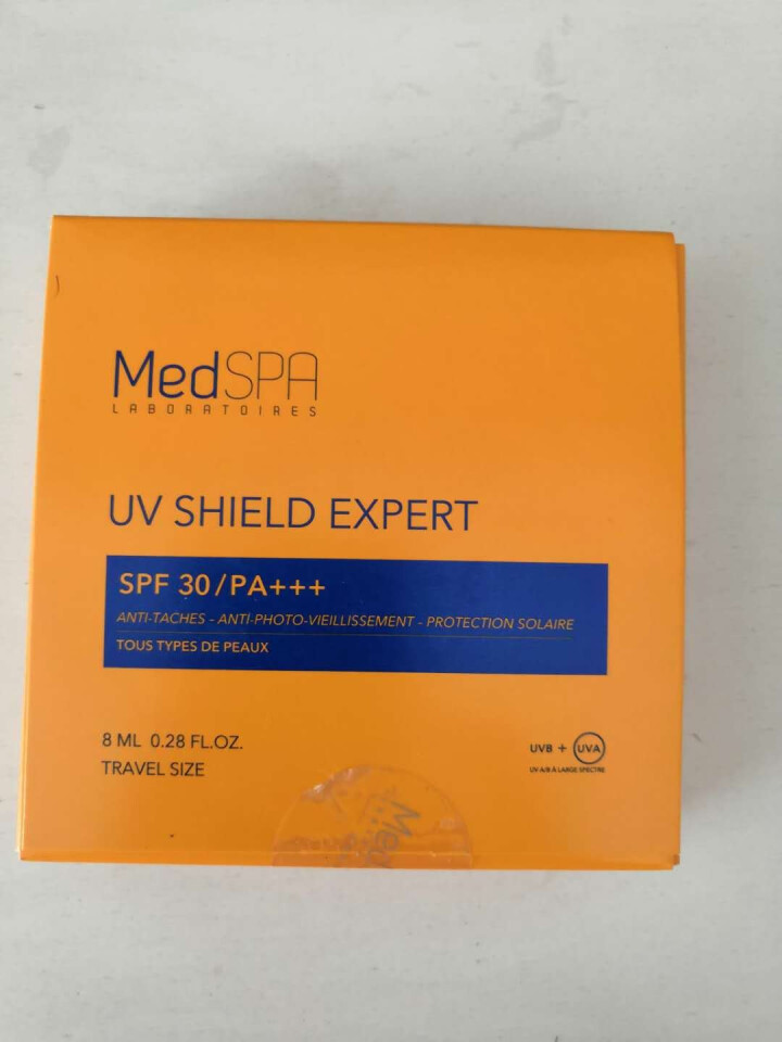 美帕（MEDSPA）隐形修复防晒霜SPF30/PA+++ 隔离防晒抗糖抗老化 8ml*1（单支装）怎么样，好用吗，口碑，心得，评价，试用报告,第2张