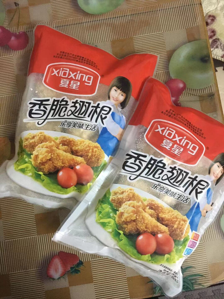 夏星食品香脆翅根台湾炸翅吮指鸡块 香脆炸翅中炸鸡翅裹粉油炸食品冷冻半成品1kg怎么样，好用吗，口碑，心得，评价，试用报告,第2张