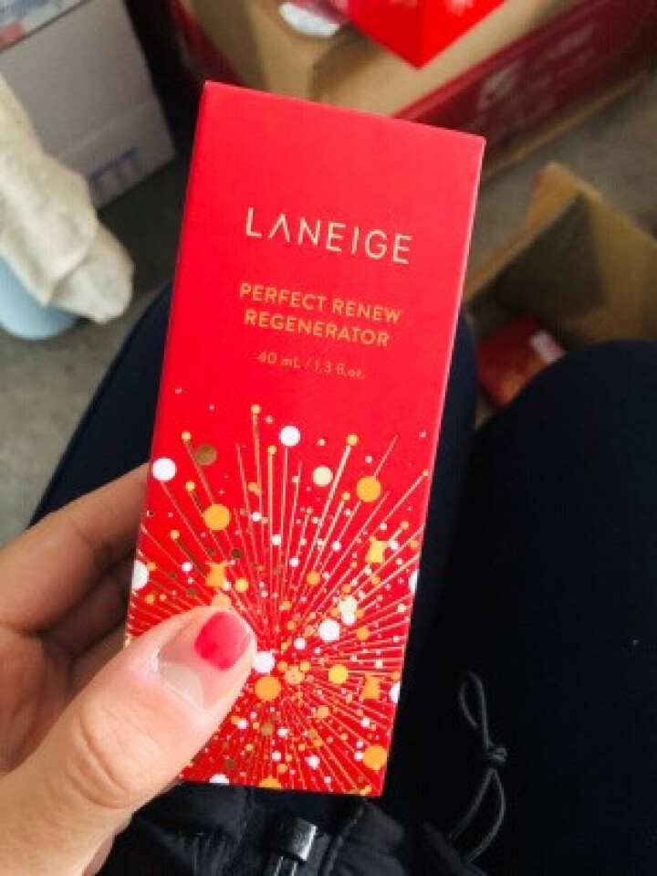 兰芝(LANEIGE)隔离 雪纱丝柔修颜隔离霜25周年紫金礼盒限量版 精华液40ML(新愿限量版）怎么样，好用吗，口碑，心得，评价，试用报告,第2张