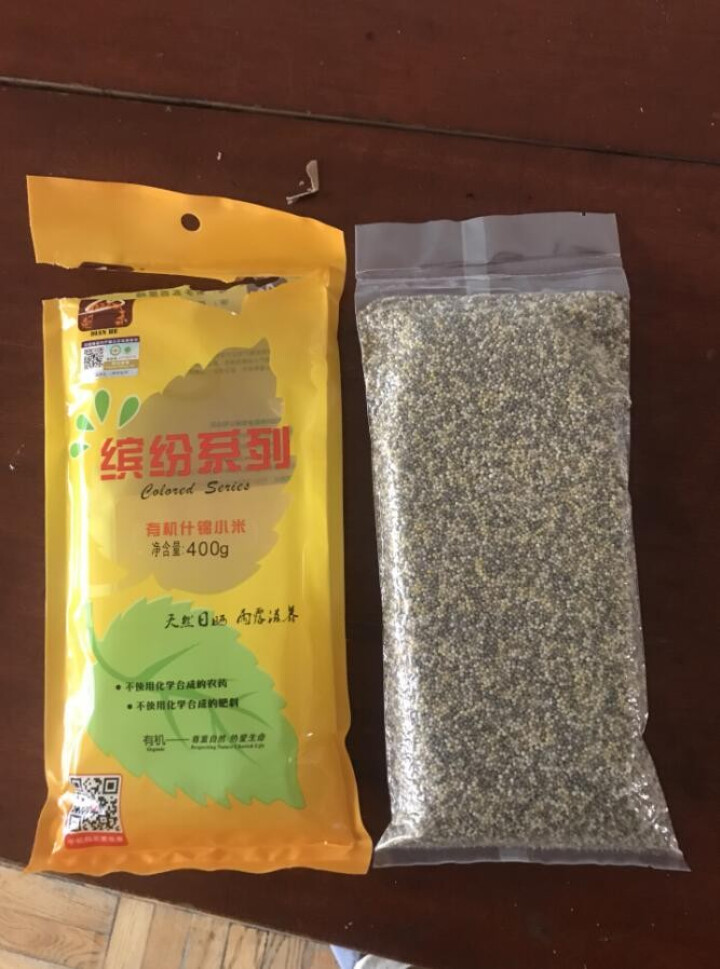 甸禾 有机什锦小米有机五谷杂粮粗粮BB哺食月子粥米400g 有机什锦小米400g怎么样，好用吗，口碑，心得，评价，试用报告,第4张