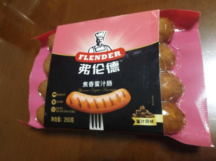 弗伦德（flender）香肠 焦香蜜汁 260g怎么样，好用吗，口碑，心得，评价，试用报告,第3张