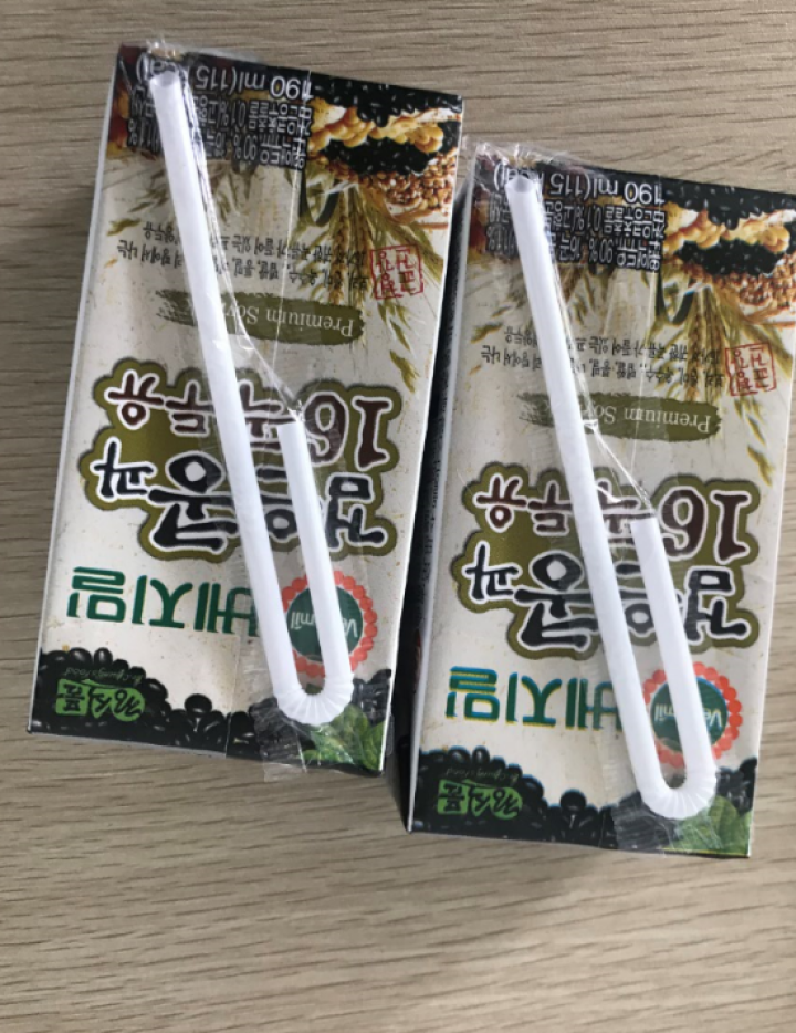 韩国进口 倍吉美尔16谷物黑豆豆奶营养豆乳 190ml*2（体验装）怎么样，好用吗，口碑，心得，评价，试用报告,第2张