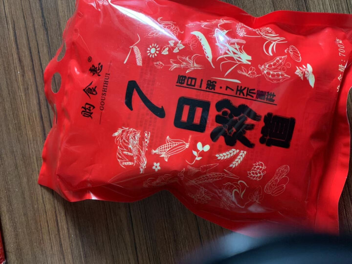 购食惠 7日粥道 五谷杂粮 粥米 7种700g（粥米 粗粮 组合 杂粮 八宝粥原料）怎么样，好用吗，口碑，心得，评价，试用报告,第2张