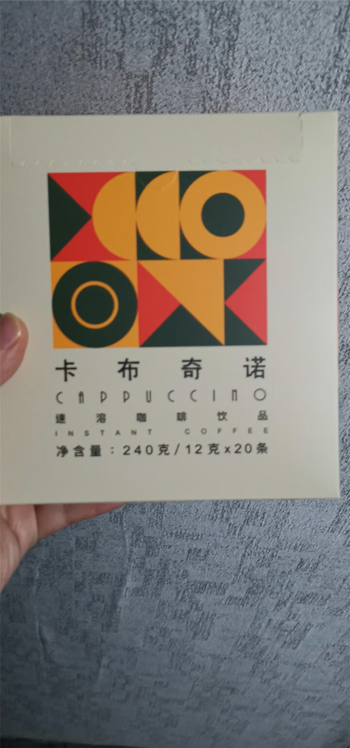 丰联华速溶咖啡卡布奇诺风味 3合1速溶特浓提神咖啡 12克*20包/盒 卡布奇诺怎么样，好用吗，口碑，心得，评价，试用报告,第3张