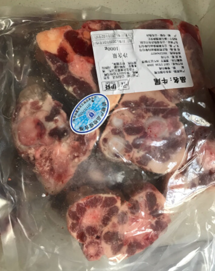 伊舜新鲜冷冻多肉牛蝎子2000克 带肉炖汤牛骨牛脊骨牛脖骨怎么样，好用吗，口碑，心得，评价，试用报告,第3张