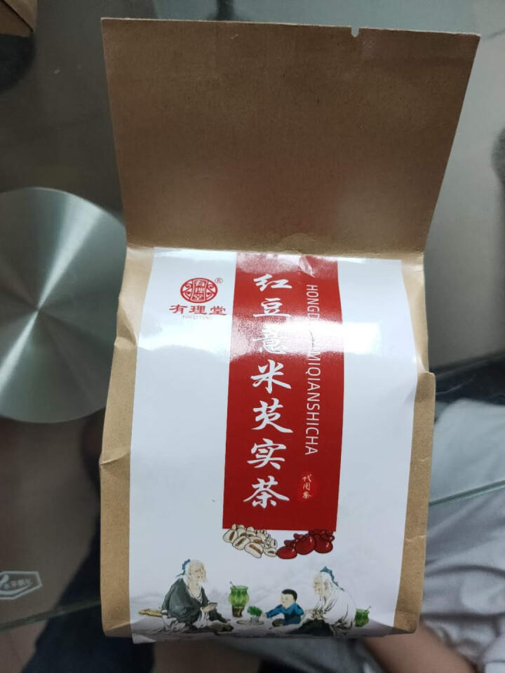 有理堂红豆薏米茶薏仁大麦栀子红枣蒲公英苦荞荷叶茶山楂枸杞子养生组合花茶 红豆薏米茶怎么样，好用吗，口碑，心得，评价，试用报告,第2张