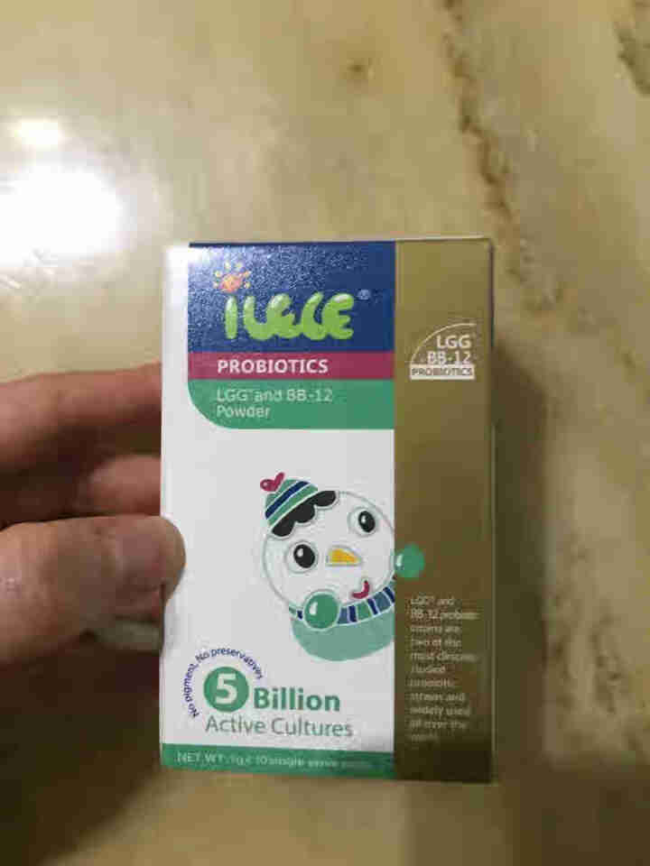 iLELE爱乐乐 婴幼儿童活性益生菌粉 妈咪爱家族产品 丹麦原装进口 LGG+BB,第2张