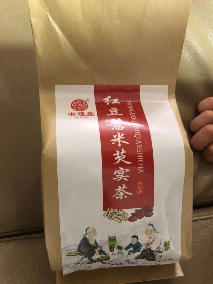 有理堂红豆薏米茶薏仁大麦栀子红枣蒲公英苦荞荷叶茶山楂枸杞子养生组合花茶 红豆薏米茶怎么样，好用吗，口碑，心得，评价，试用报告,第2张