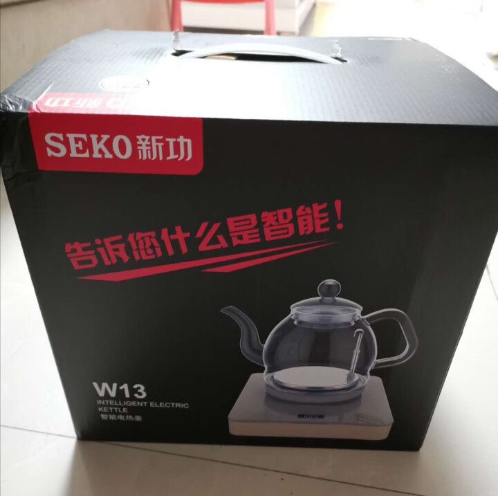 新功（SEKO）智能涌泉式底部上水全自动烧水壶 全自动上水电热水壶电茶壶 家用玻璃煮水电茶炉 W13 W13玻璃款怎么样，好用吗，口碑，心得，评价，试用报告,第2张