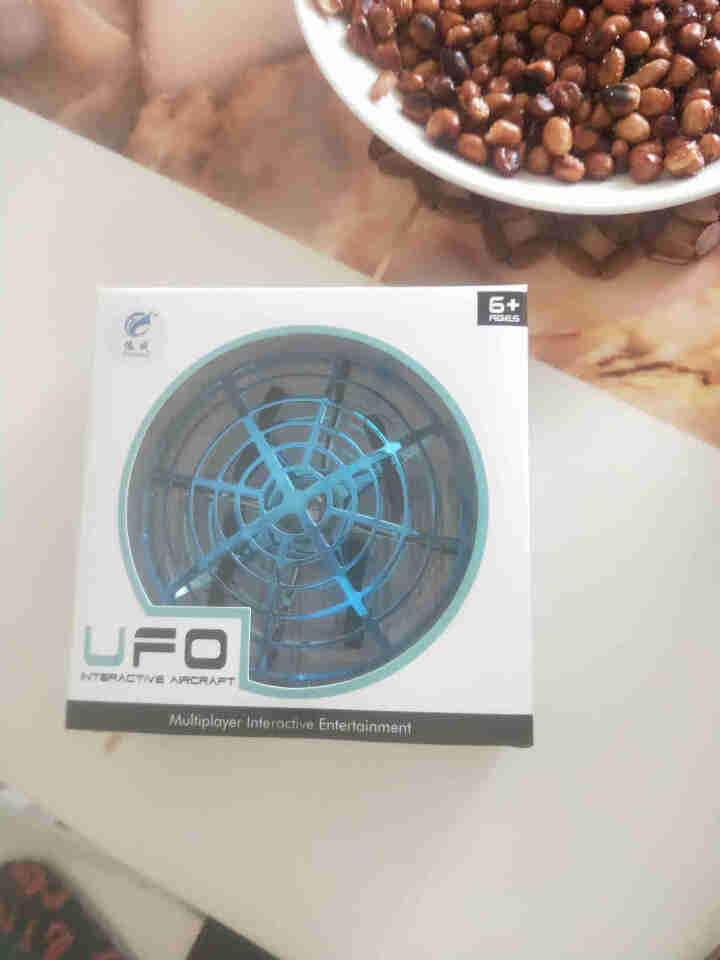 ufo感应飞行器智能悬浮飞碟手势遥控飞机高科技儿童玩具星空投影灯男孩礼物3,第3张