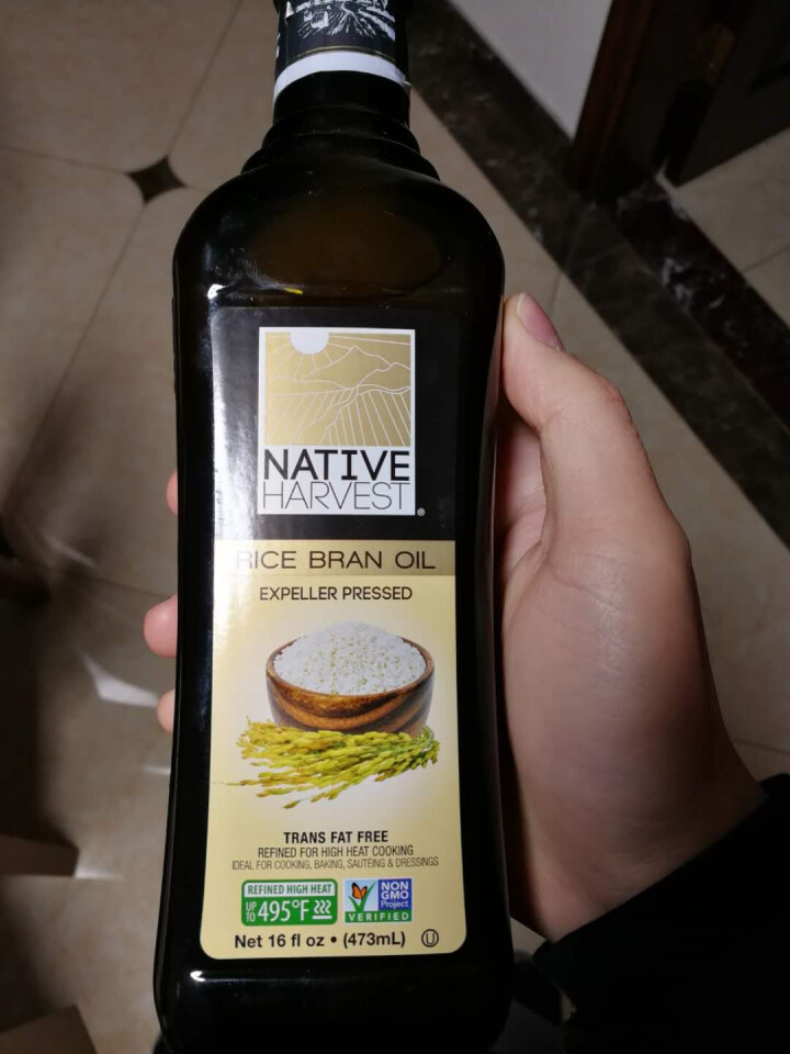 稻米油食用油美国进口泰淳Native Harvest物理压榨米糠油473ml 非浸出 单支普通装 473ml怎么样，好用吗，口碑，心得，评价，试用报告,第3张