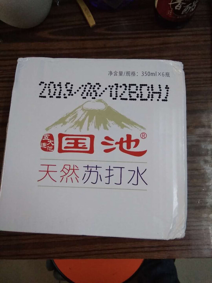 国池天然苏打水弱碱性水无气无糖备孕小分子团五大连池矿泉水饮用水350ML瓶 6瓶装 1箱组怎么样，好用吗，口碑，心得，评价，试用报告,第3张