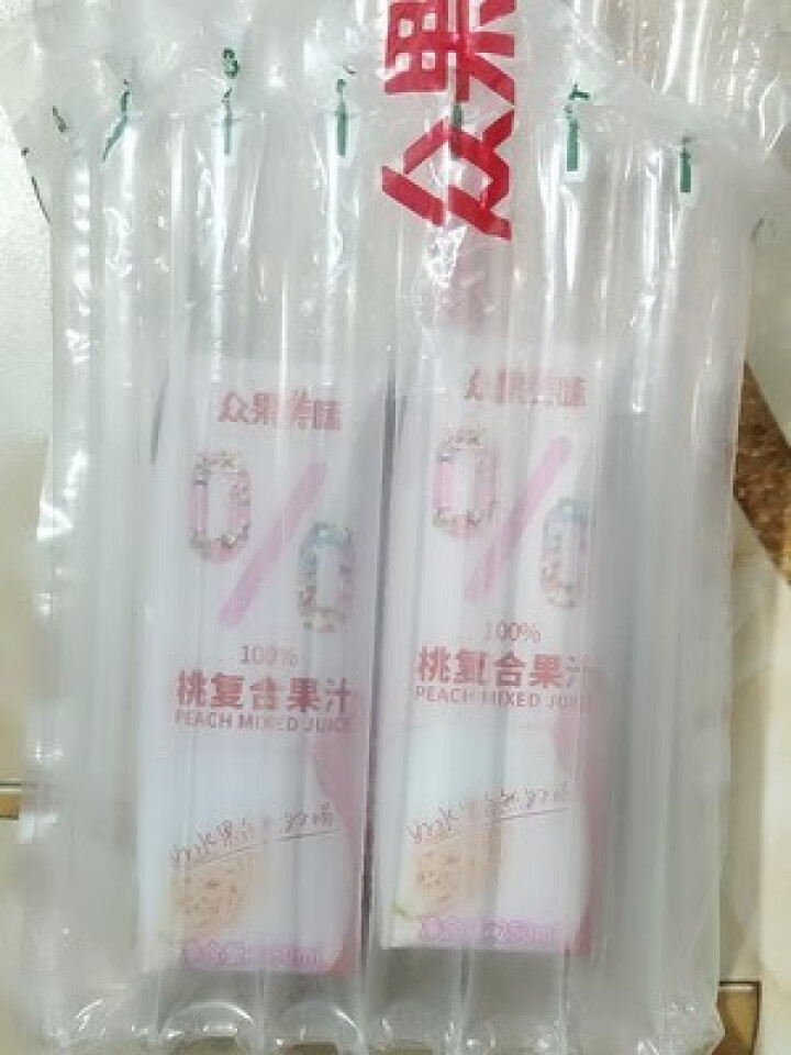 众果美味 100%果汁饮料 鲜果榨汁榨汁原浆 浓缩无添加UHT高温灭菌 金冠黄元帅苹果汁1L单盒怎么样，好用吗，口碑，心得，评价，试用报告,第4张