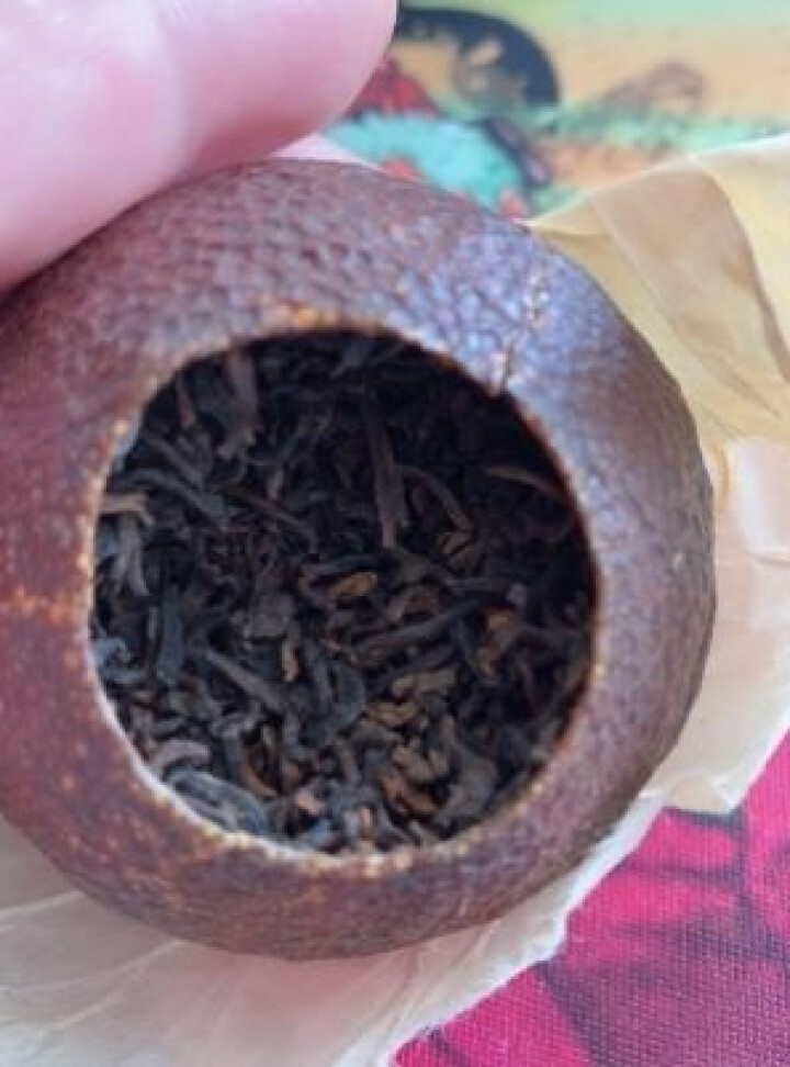 书剑古茶 2018年 梅江大红柑 柑普茶 30克/粒 七种颜色怎么样，好用吗，口碑，心得，评价，试用报告,第3张