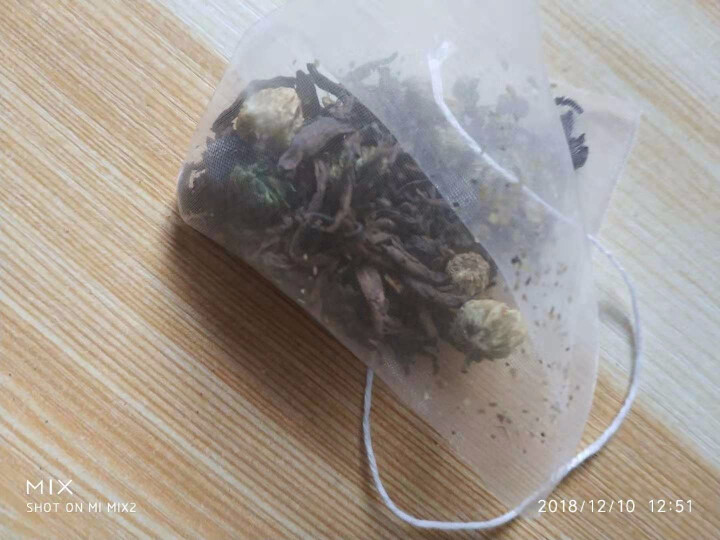 中茶清茶菊花普洱茶 茶叶袋泡花草茶10包一盒25g 菊花普洱试用装(1袋)怎么样，好用吗，口碑，心得，评价，试用报告,第4张