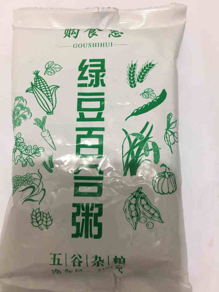 购食惠 绿豆百合粥100g（大米、绿豆、百合）混合粥米粥料五谷杂粮粗粮熬粥怎么样，好用吗，口碑，心得，评价，试用报告,第2张