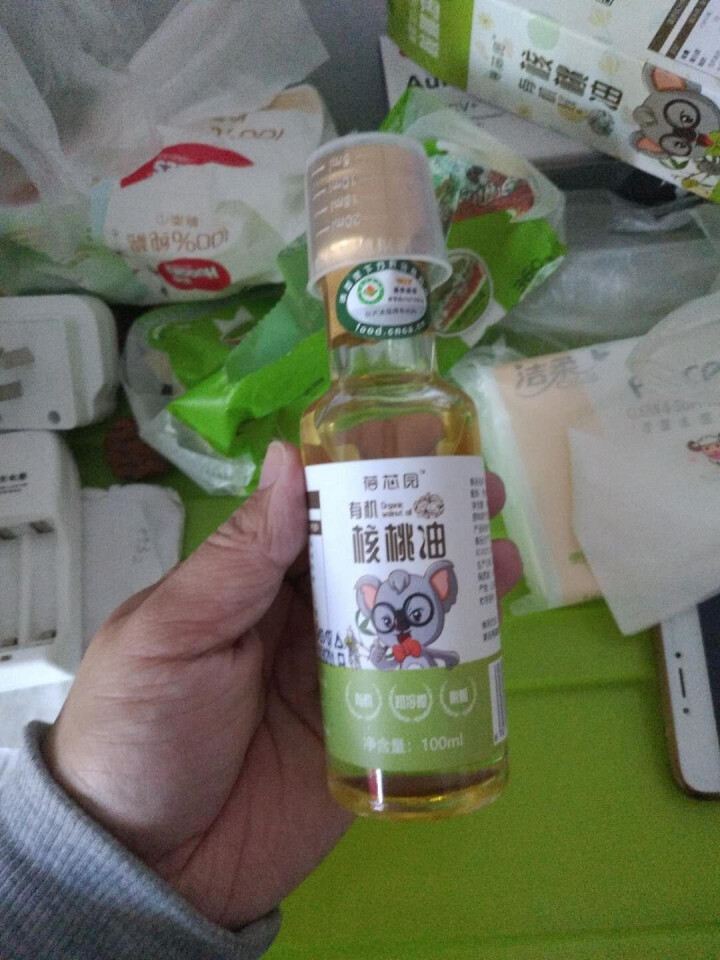 蓓芯园 有机核桃油 物理冷榨 适用于婴幼儿DHA食用油100ml怎么样，好用吗，口碑，心得，评价，试用报告,第3张