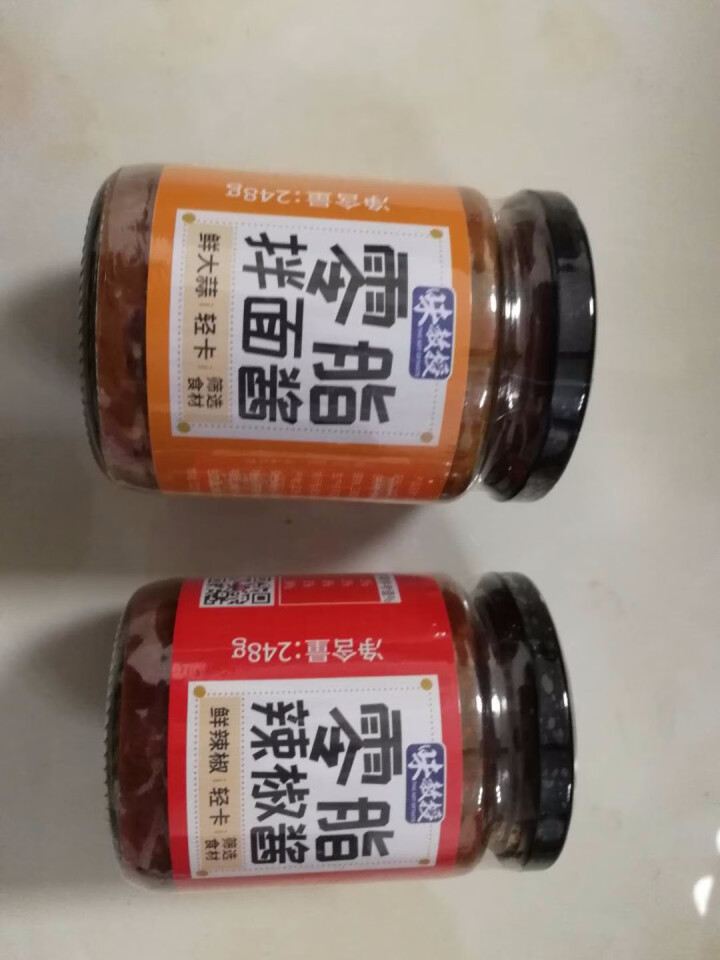 【辣椒酱248g+拌面酱248g】味教授低脂辣椒拌面拌饭酱剁椒蒜蓉辣酱 凉拌烧烤火锅下饭菜怎么样，好用吗，口碑，心得，评价，试用报告,第4张