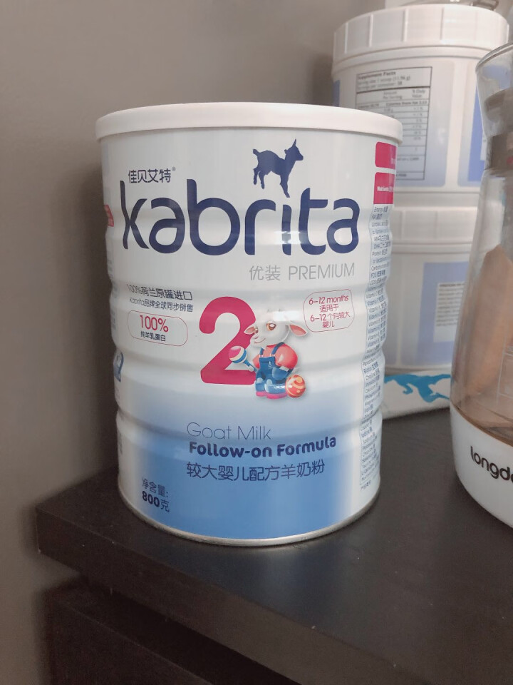 【荷兰原装进口】佳贝艾特(Kabrita)1段2段3段羊奶粉悠装800g罐装婴幼儿优装配方奶粉 悠装二段800g*1罐怎么样，好用吗，口碑，心得，评价，试用报告,第2张