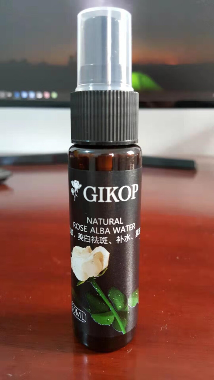 GIKOP保加利亚有机白玫瑰纯露爽肤水喷雾 补水保湿 焕白控油 滋润营养 紧致毛孔男女适用 白玫瑰30ML怎么样，好用吗，口碑，心得，评价，试用报告,第2张