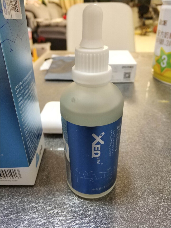 德沃XEQ方程式新款酵母玻尿酸原液三重保湿补水面部紧致精华乳液 1瓶100ML怎么样，好用吗，口碑，心得，评价，试用报告,第3张