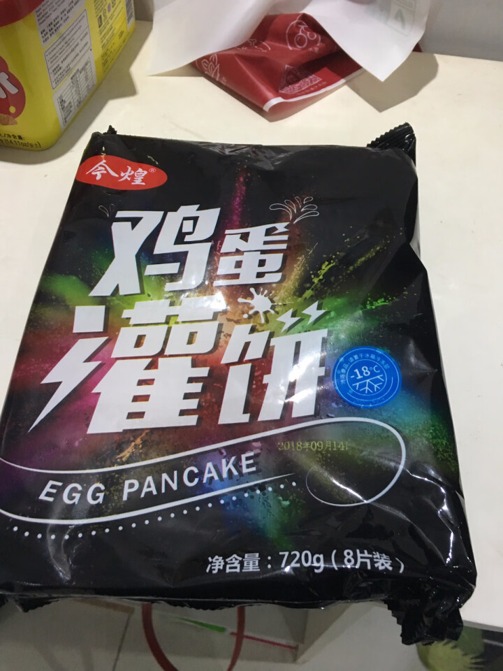 今煌 鸡蛋灌饼 原味 720g怎么样，好用吗，口碑，心得，评价，试用报告,第2张