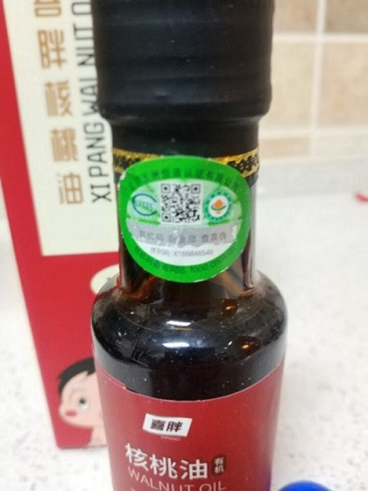 喜胖（XIPANG）有机核桃油100ml 物理冷榨 适用于儿童及孕妇食用油怎么样，好用吗，口碑，心得，评价，试用报告,第4张