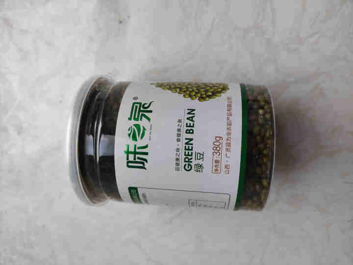 【味之泉官方旗舰店】山西大同广灵特产绿豆380g//罐装 1罐装怎么样，好用吗，口碑，心得，评价，试用报告,第3张