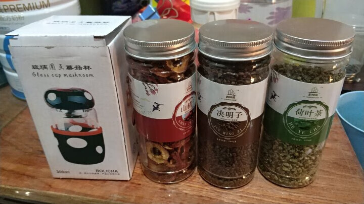 【3罐装】荷叶茶决明子茶山楂干茶去组合花茶大肚子茶微山湖颗粒荷叶熟决明共480克怎么样，好用吗，口碑，心得，评价，试用报告,第2张