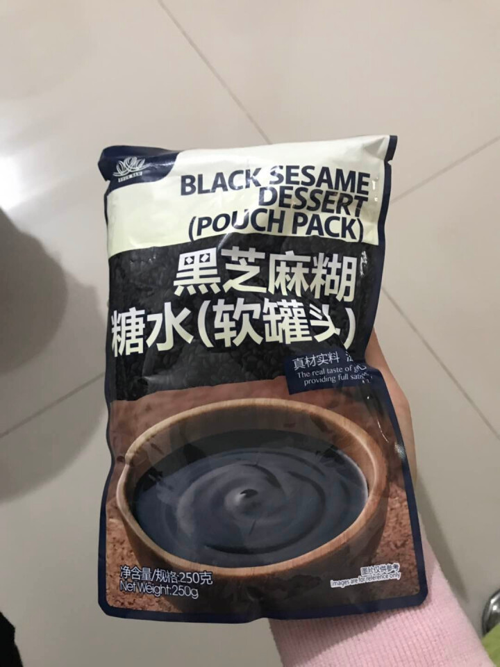 顺南牌糖水即食热食冻食黑芝麻糊陈皮红豆沙杏仁核桃糊甜品250G 黑芝麻糊怎么样，好用吗，口碑，心得，评价，试用报告,第3张