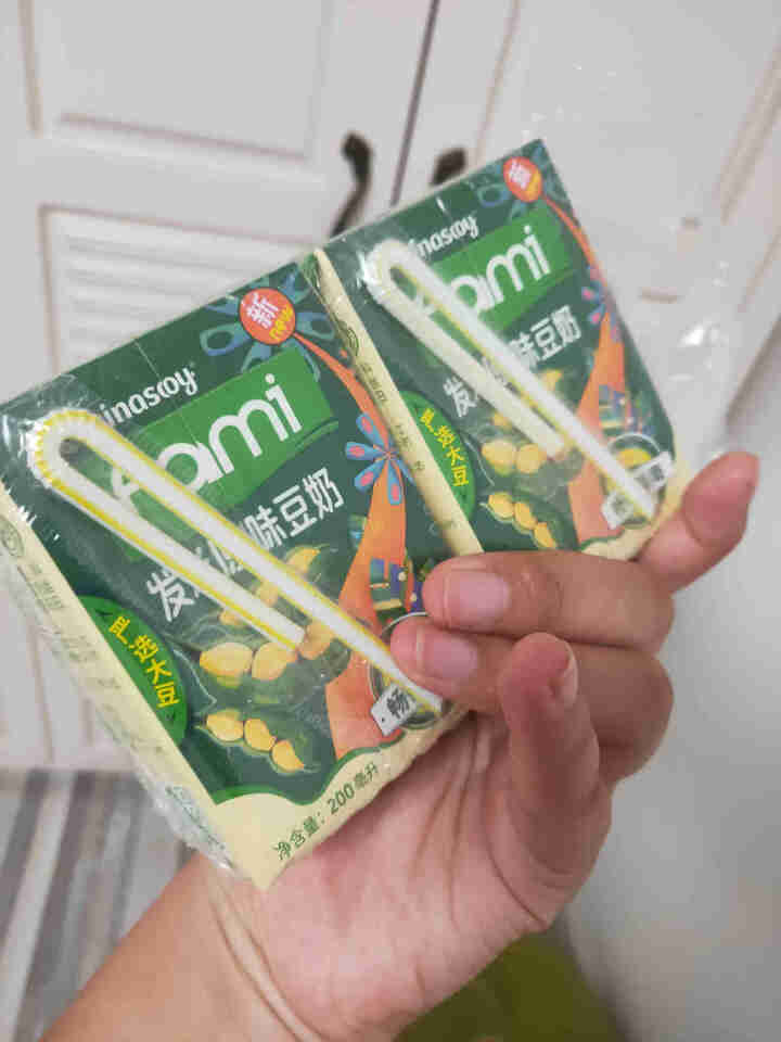 越南进口fami发米低脂豆奶200ml*18盒原味减糖早餐豆奶饮品植物蛋白饮料 礼盒端午送礼佳品 （原味）200ml*6盒怎么样，好用吗，口碑，心得，评价，试用,第4张