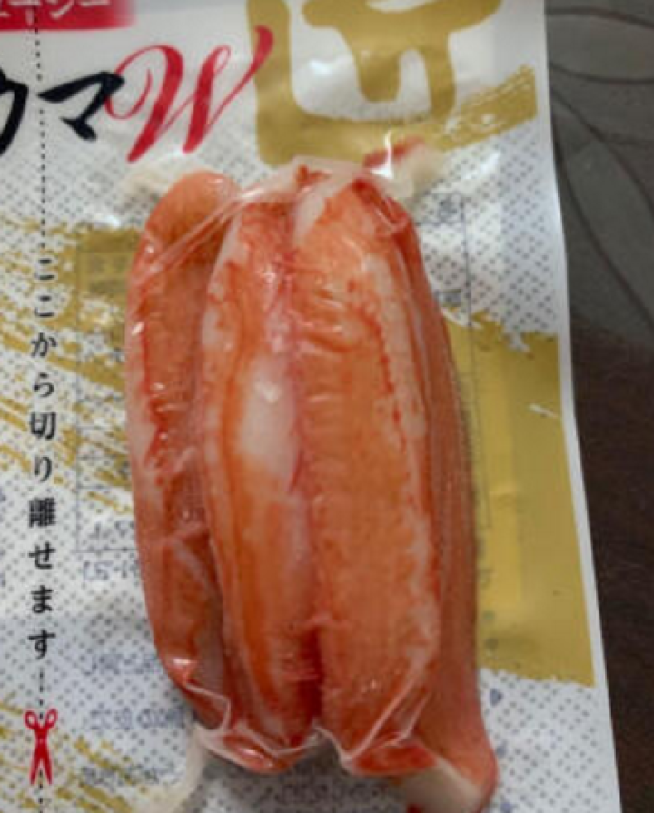 海香  双子星冷冻蟹味棒80g 速冻菜肴 日本进口  蟹肉棒 蟹柳 火锅 寿司 烧烤食材怎么样，好用吗，口碑，心得，评价，试用报告,第2张