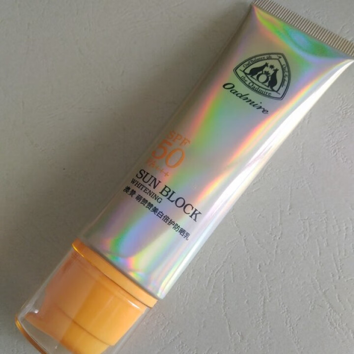 澳赞美白倍护防晒霜SPF50倍 PA+++ 防晒乳面部全身美白防紫外线隔离乳润肤保湿霜海边户外男女士 萌赞赞美白倍护防晒乳SPF50 PA+++怎么样，好用吗，,第2张