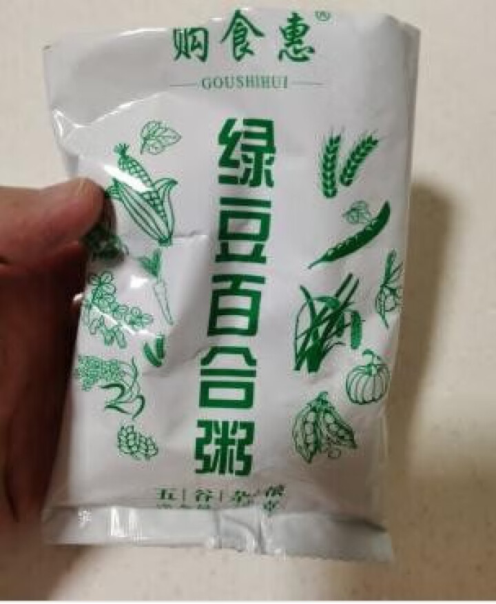 购食惠 绿豆百合粥100g（大米、绿豆、百合）混合粥米粥料五谷杂粮粗粮熬粥怎么样，好用吗，口碑，心得，评价，试用报告,第3张