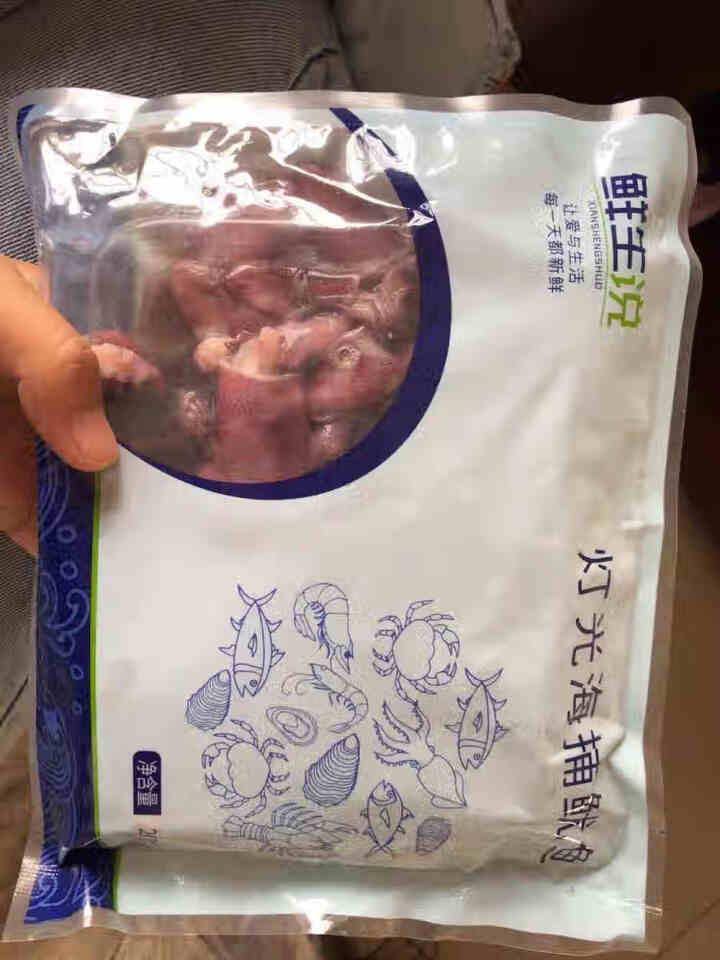 鲜生说 小鱿鱼200g 笔管鱼一口鱿船冻东山鱿鱼仔 小海鲜生鲜怎么样，好用吗，口碑，心得，评价，试用报告,第2张