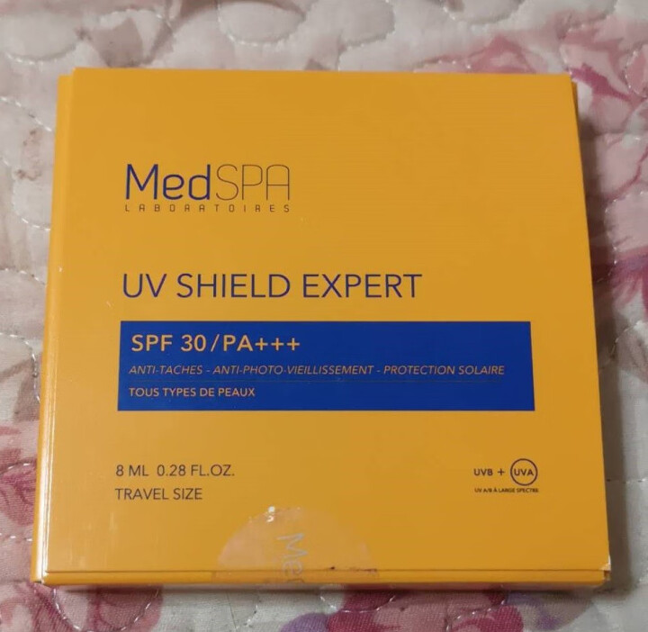 美帕（MEDSPA）隐形修复防晒霜SPF30/PA+++ 隔离防晒抗糖抗老化 8ml*1（单支装）怎么样，好用吗，口碑，心得，评价，试用报告,第2张