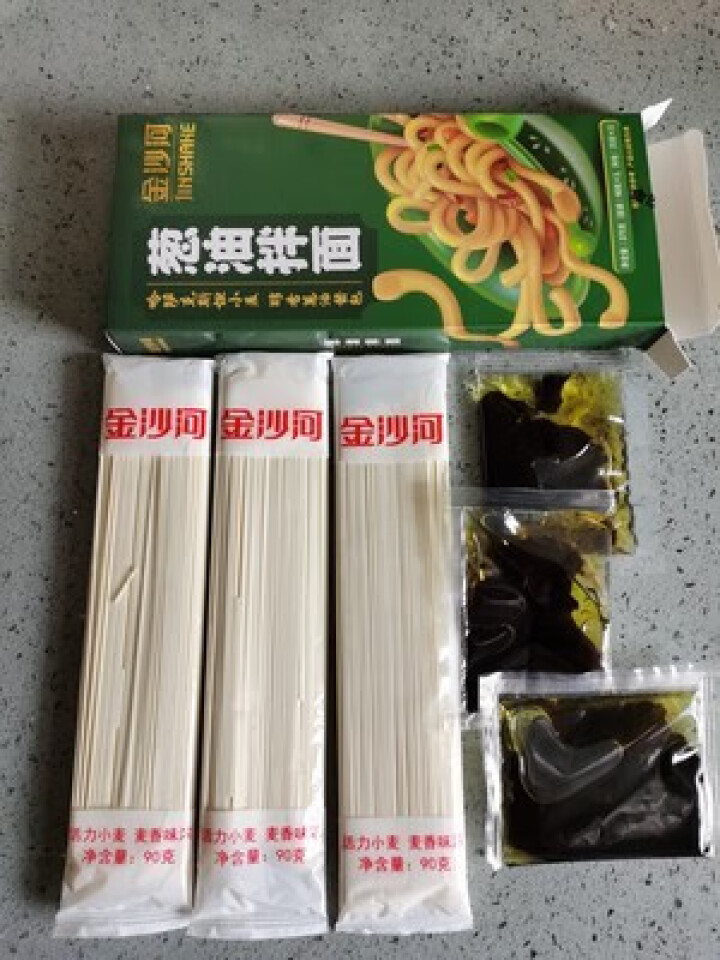 金沙河葱油拌面 非油炸 方便速食 3人份包含酱包怎么样，好用吗，口碑，心得，评价，试用报告,第4张