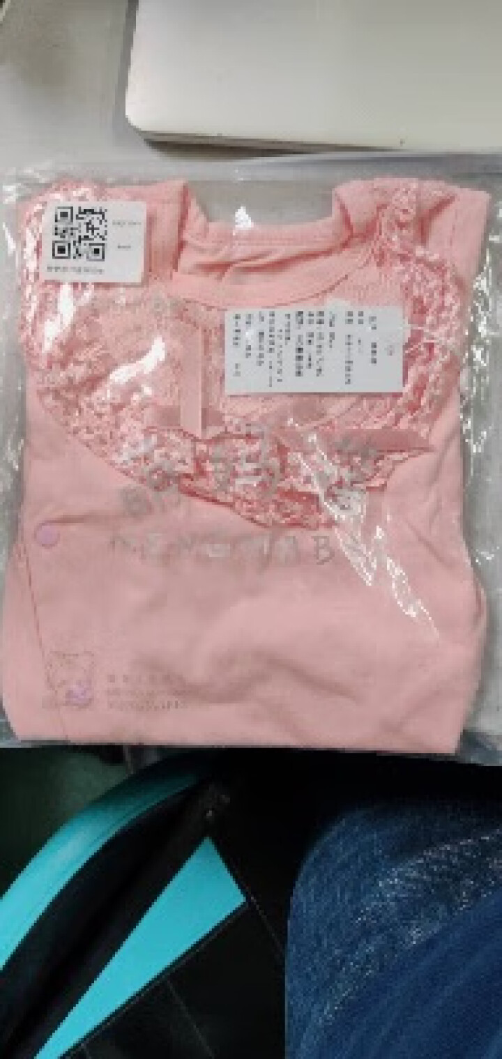 婴幼儿短袖薄款连体衣服白色公主风爬爬服满月服百天拍照周岁礼服新生儿女宝宝夏装日系风 淑女粉 80码(适合身高80,第3张