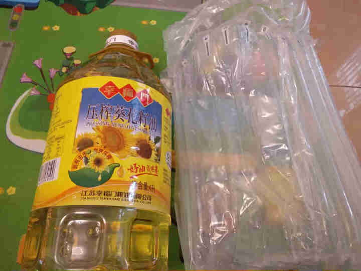 幸福门葵花籽油非转基因4升 鲜榨原香瓜子油压榨食用油桶装家庭装 4L怎么样，好用吗，口碑，心得，评价，试用报告,第2张