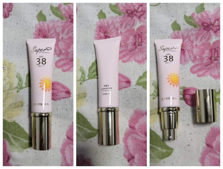 卡姿兰轻透隔离霜SPF38补水保湿素颜霜防止太阳晒伤遮瑕乳霜女 【新包装SPF38/PA+++ 】送化妆蛋+香水怎么样，好用吗，口碑，心得，评价，试用报告,第3张