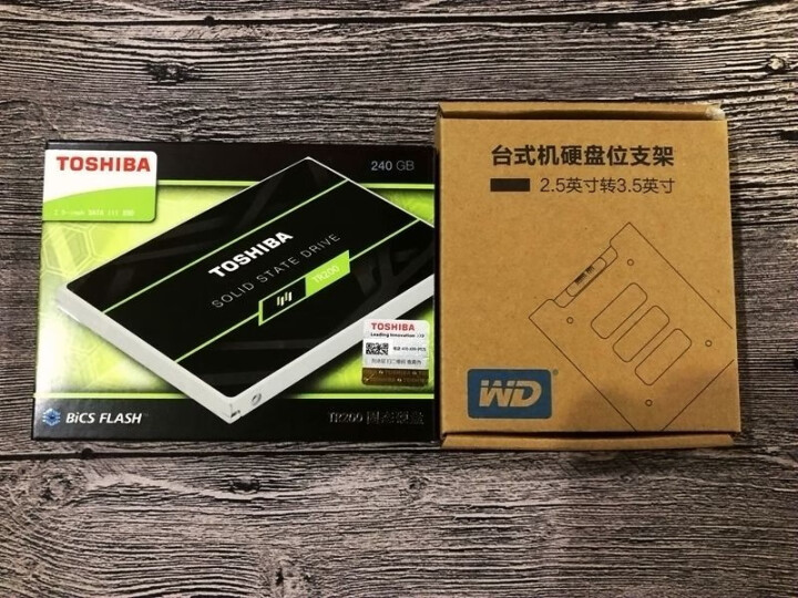 东芝（TOSHIBA）TR200 SSD固态硬盘240g/480g SATA3 非256g笔记本台式 240g+台式机支架怎么样，好用吗，口碑，心得，评价，试用,第2张