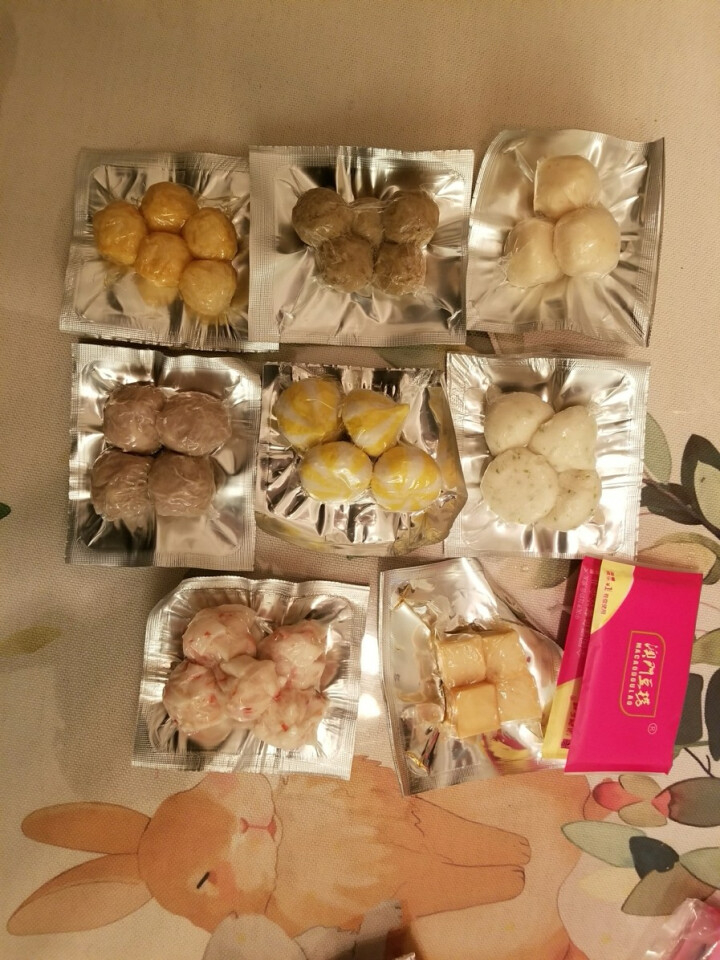 【券后价78】澳门豆捞 八拼丸子组合套餐 610g 尝鲜装 8种火锅食材龙虾球蟹粉包鱼蛋牛肉丸怎么样，好用吗，口碑，心得，评价，试用报告,第3张