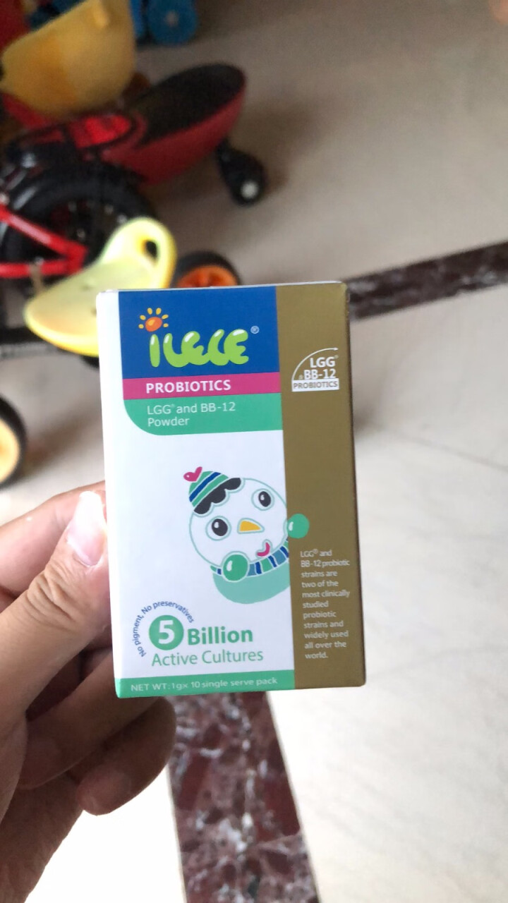 iLELE爱乐乐 婴幼儿童活性益生菌粉 妈咪爱家族产品 丹麦原装进口 LGG+BB,第2张