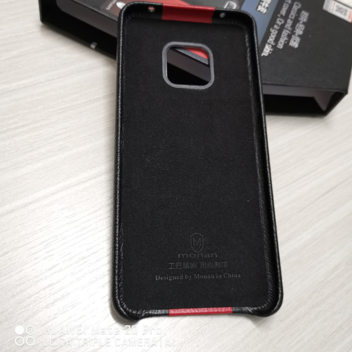 陌男 mate20pro手机壳真皮 手机套保护套防摔 适用于华为mate20pro/Mate20 mate20pro,第4张